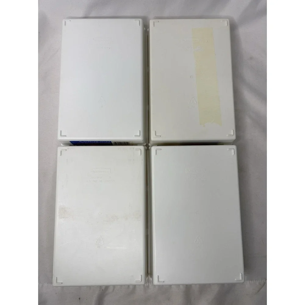 Vtg Rubbermaid Drawer Organizers Lot Of 11 White Interlocking 2910 2915 2916